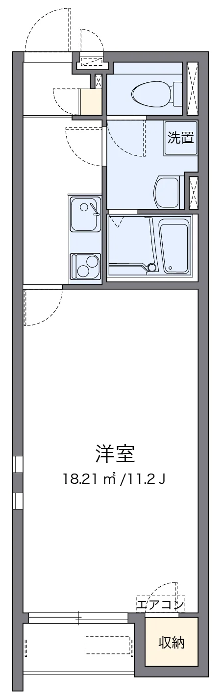 代表的な間取のため実際の間取とは異なる場合があります