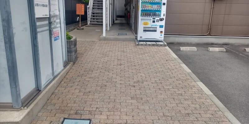 ゴミ置き場です。