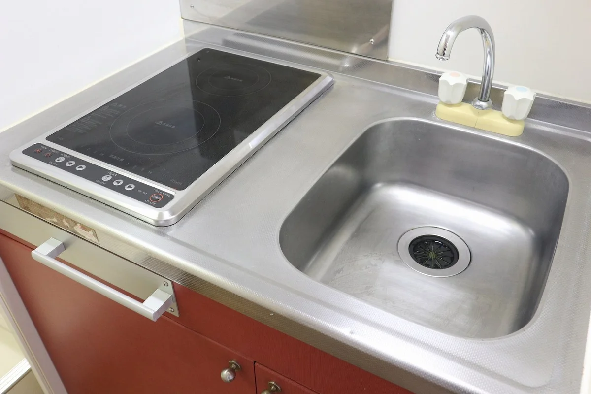 安心安全の電気コンロ　2口