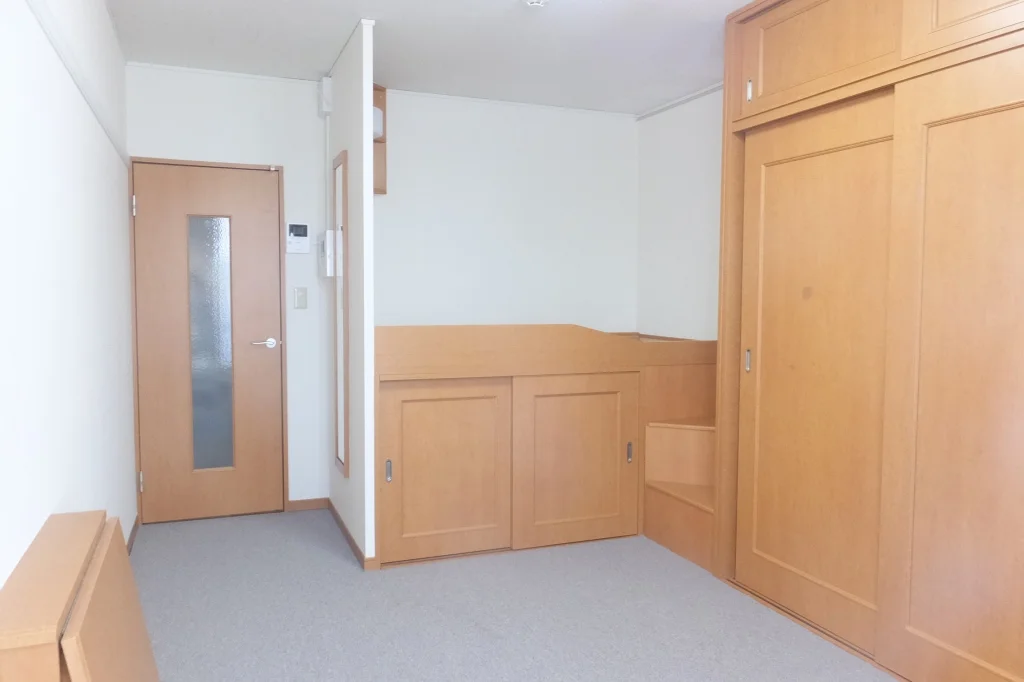 収納スペースが多い物件です。