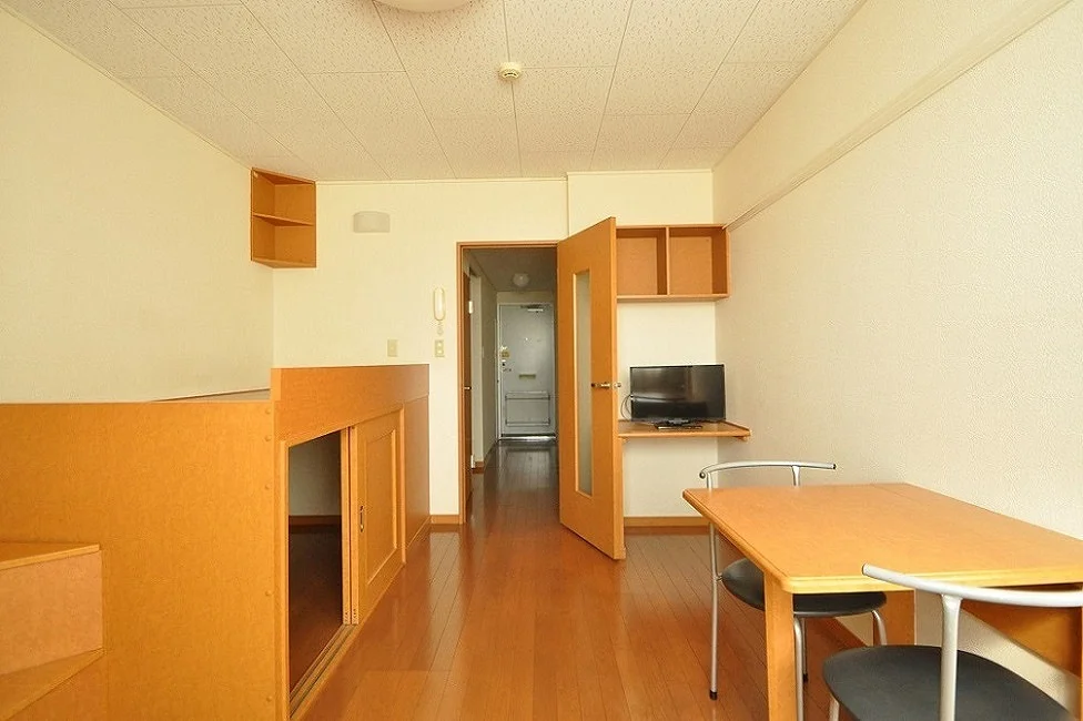 家電設置済みのお部屋です。