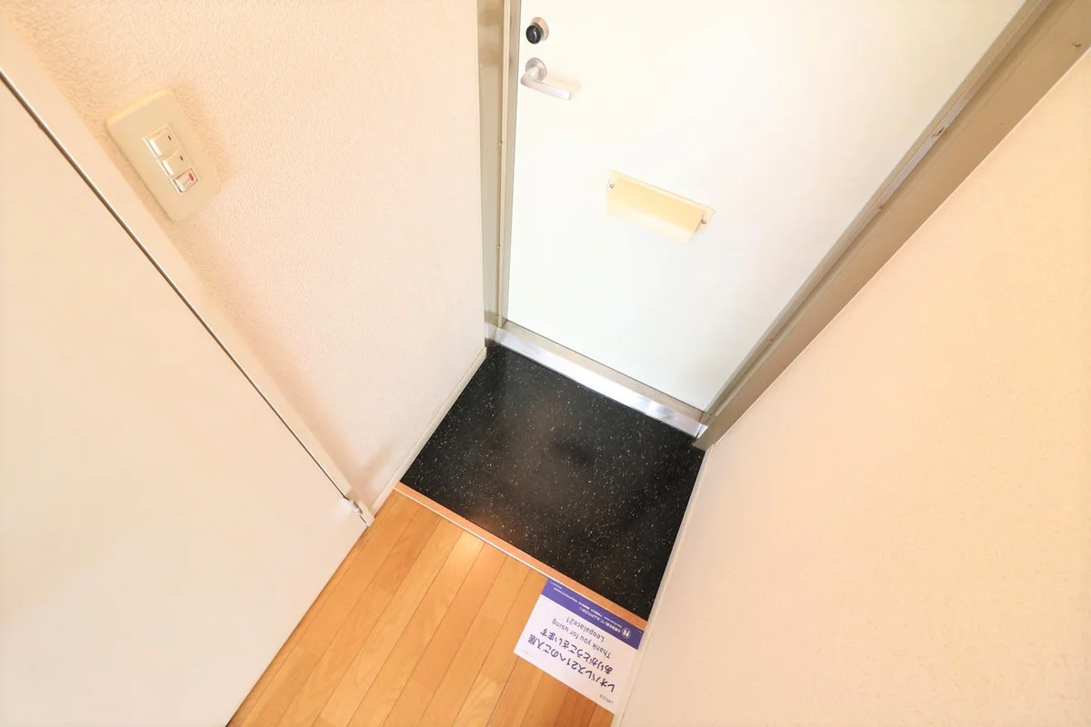 スッキリとした玄関