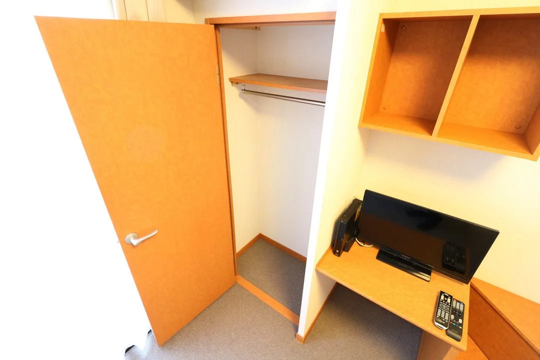 大切な衣類を収納出来るクローゼットを完備！