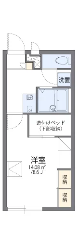 代表的な間取のため実際の間取とは異なる場合があります