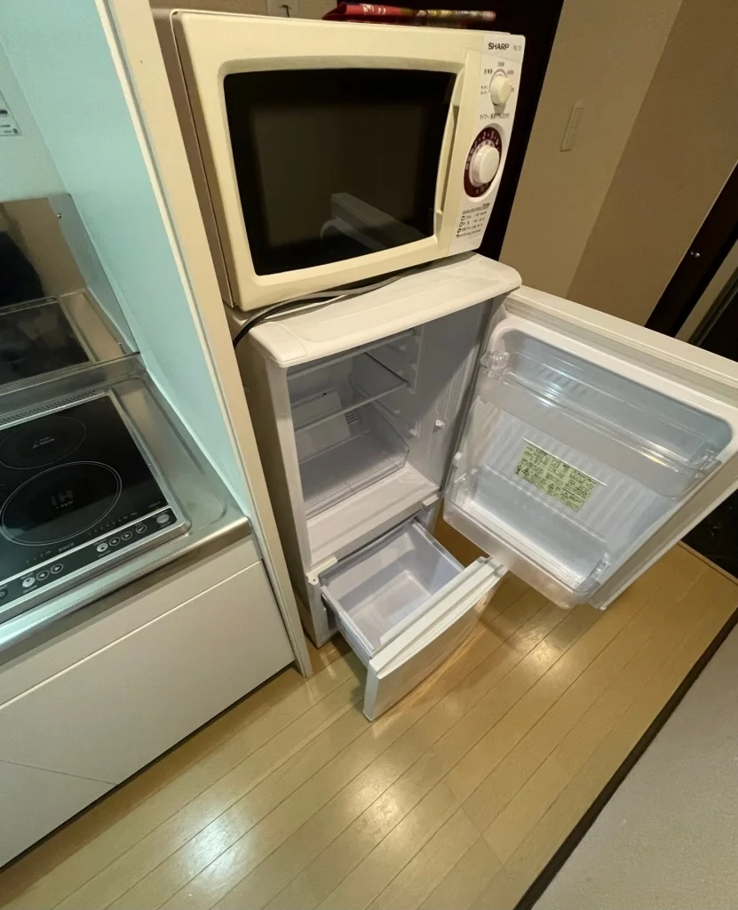 冷蔵庫・電子レンジ【お部屋毎にサイズ・メーカーは異なります】