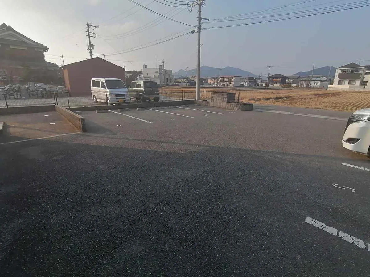 広々とした駐車場です。