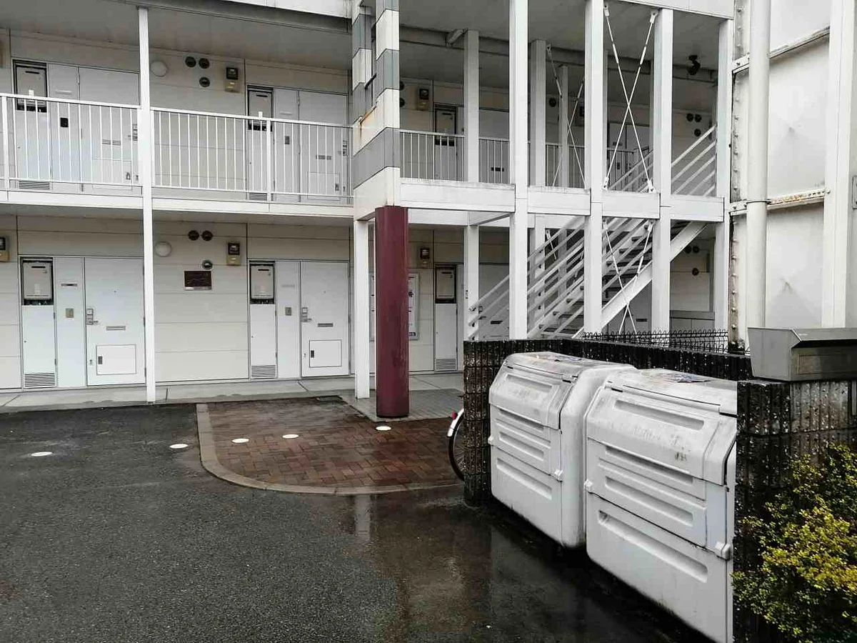 ダストボックスも近いです。