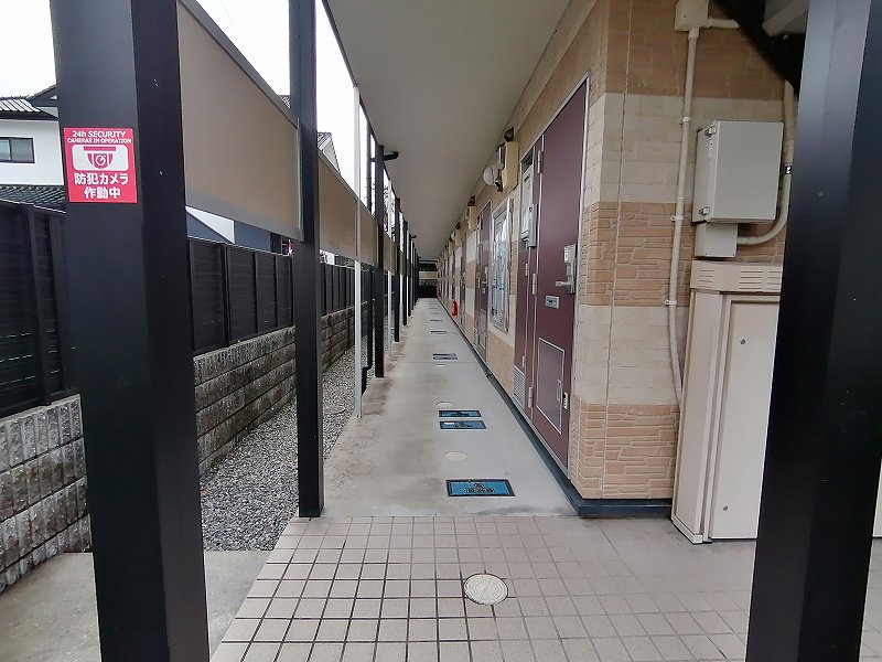 玄関前廊下です。