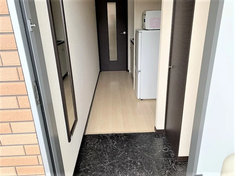 シューズボックスあります。