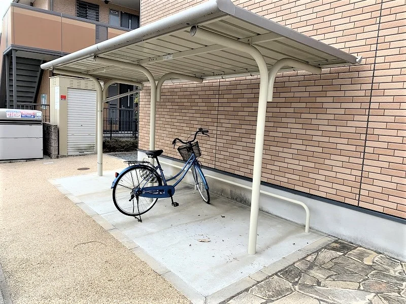 駐輪場です。