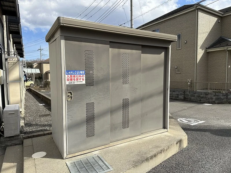 入居者様専用ゴミ庫となります