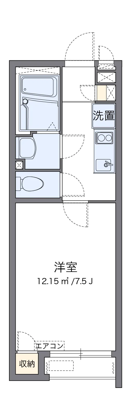 代表的な間取のため実際の間取とは異なる場合があります