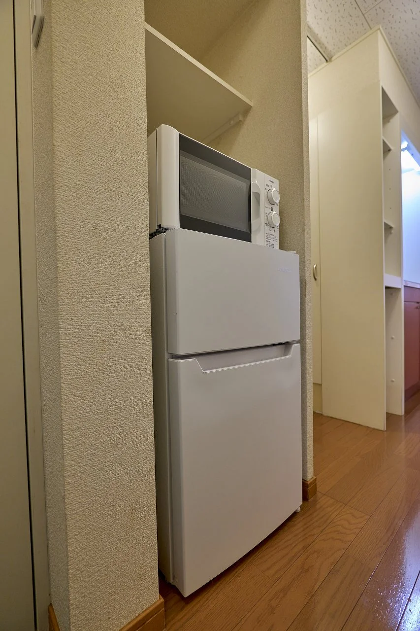電子レンジ、冷蔵庫（機種が異なる場合があります）