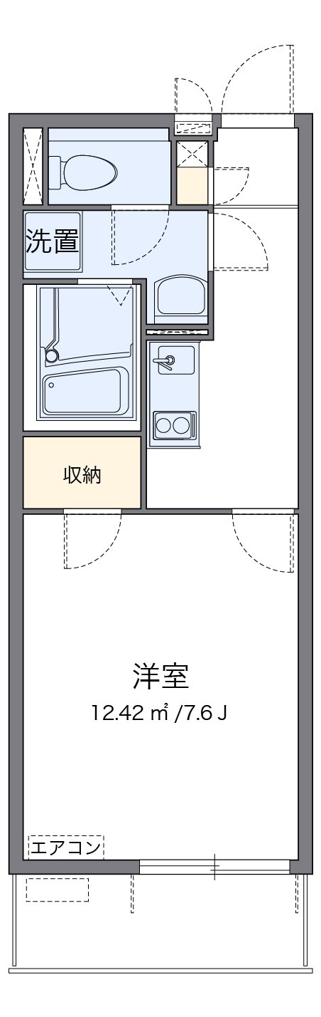 代表的な間取のため実際の間取とは異なる場合があります