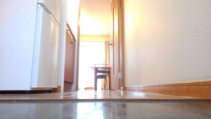 奥へ居室へと続きます