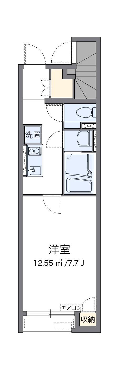 代表的な間取のため実際の間取とは異なる場合があります