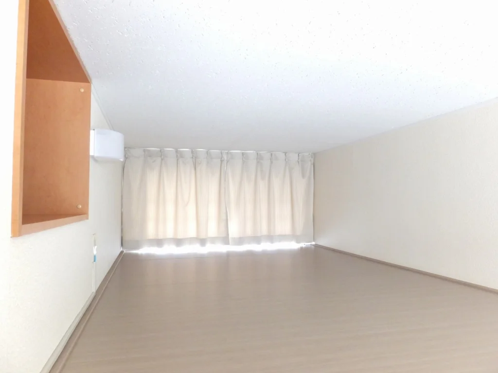 ロフト付きのお部屋です。