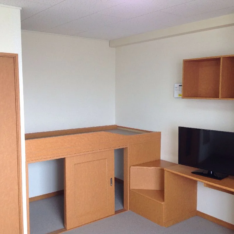 1階はフローリング、2階はじゅうたんです。