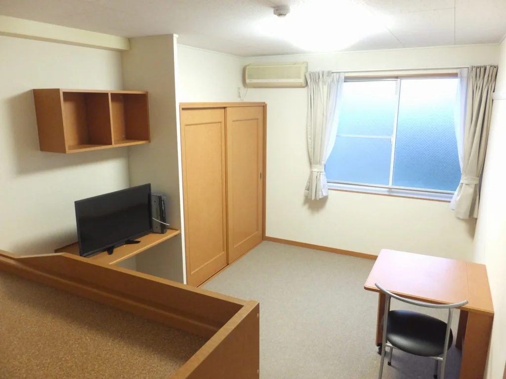 収納が多いお部屋です
