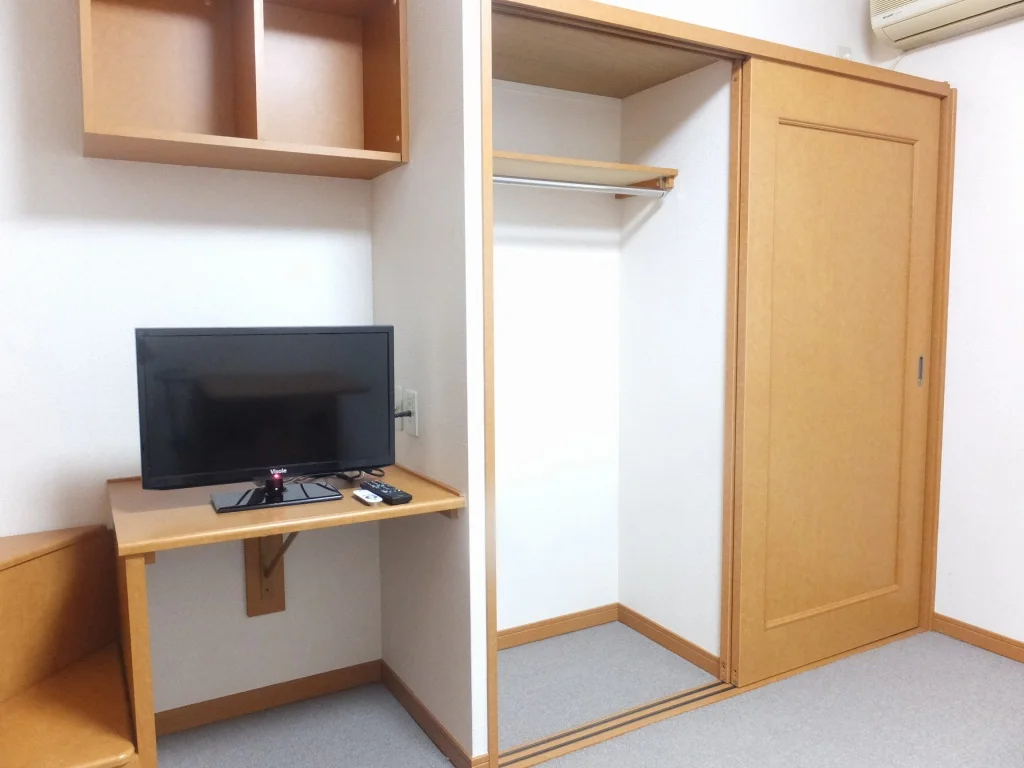 1階はフローリング、2階はじゅうたんです。