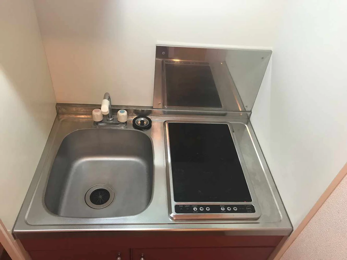 二口電気コンロはお手入れも楽ちんです