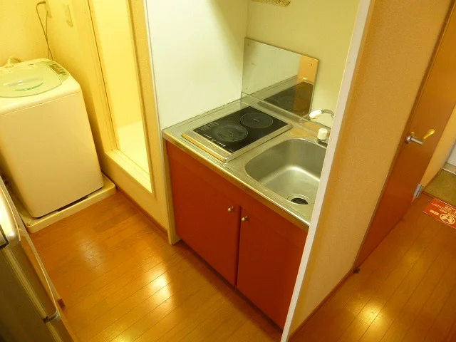 電気コンロが２口です♪