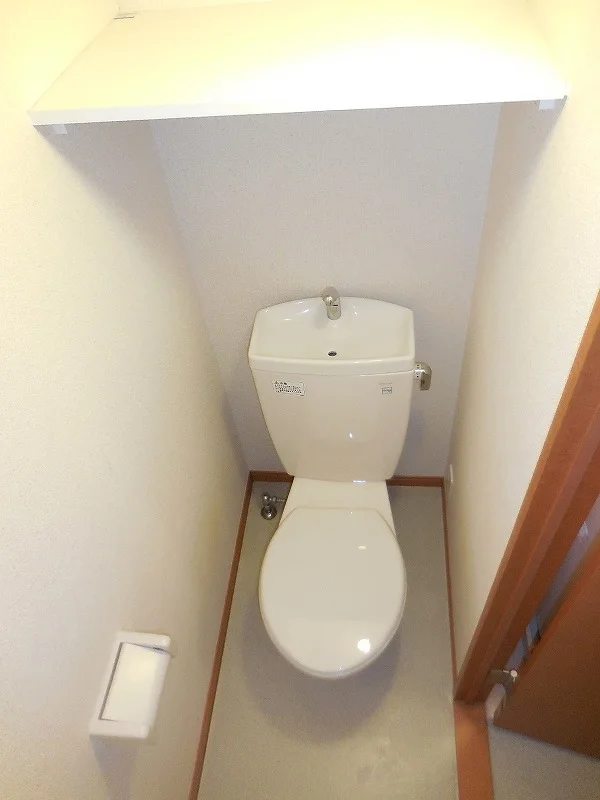 備え付け棚でインテリアと整理が出来ます♪