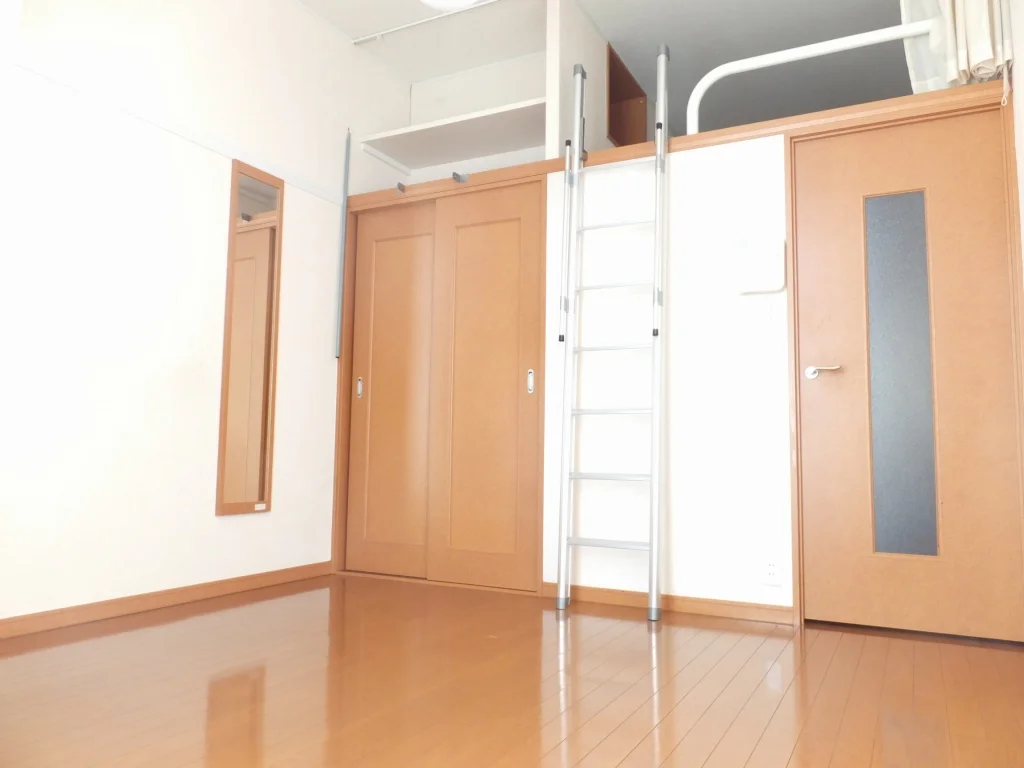 ロフト付きのお部屋です。