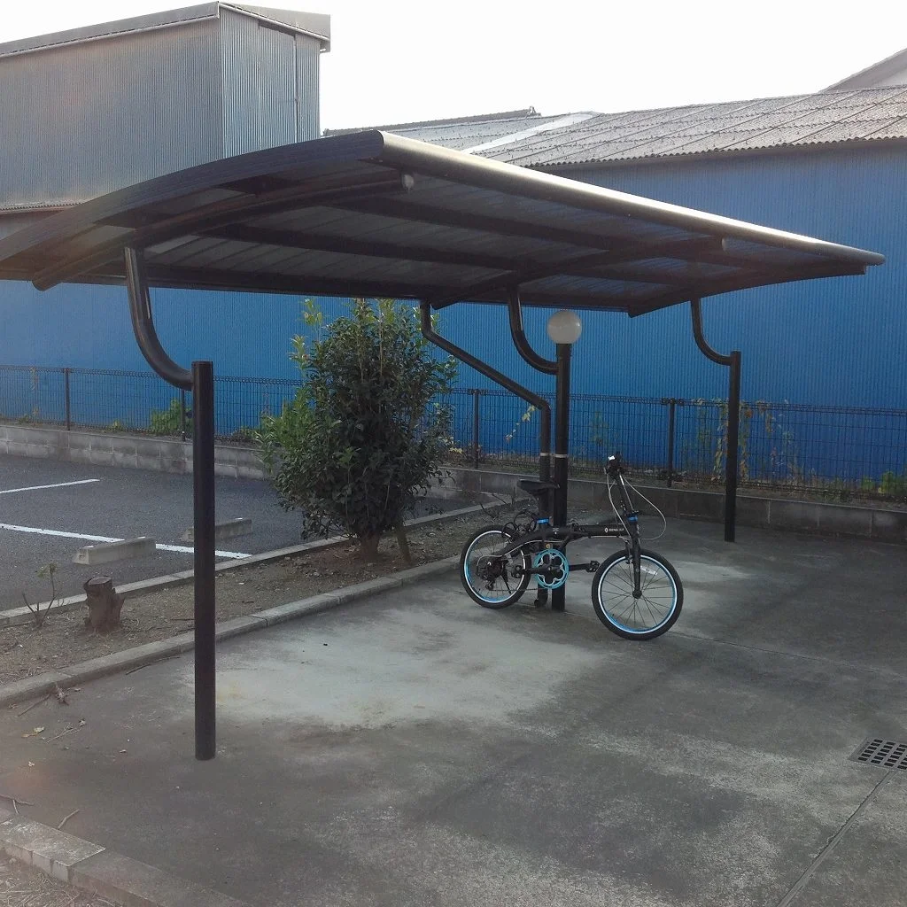 屋根付き駐輪場になります！