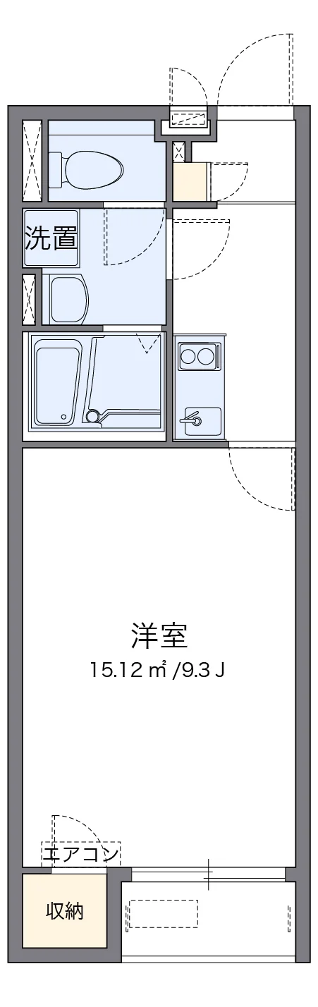 代表的な間取のため実際の間取とは異なる場合があります