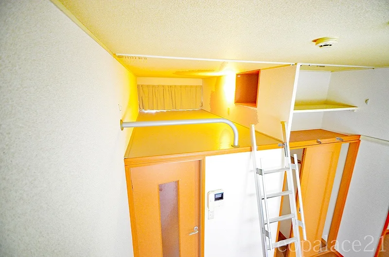 ロフト付き。同タイプの物件写真です。