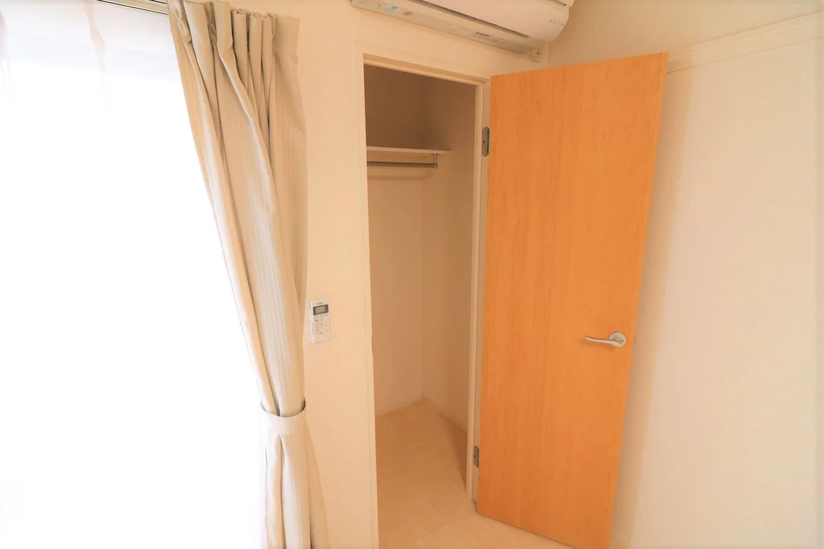 大切な衣類を収納出来るクローゼットを完備！