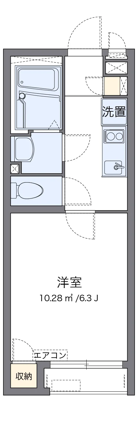 代表的な間取のため実際の間取とは異なる場合があります