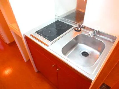 2口電気コンロ