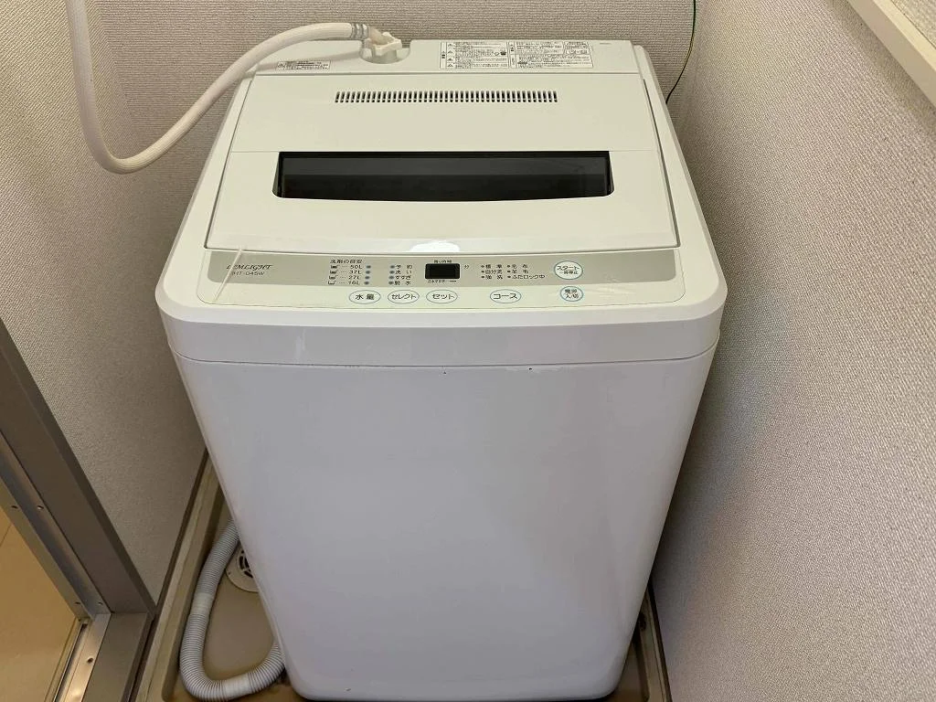 ※同タイプ部屋の写真となります（洗濯機）