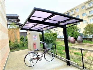 屋根付き駐輪場