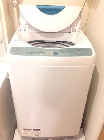 家電付き。洗濯機