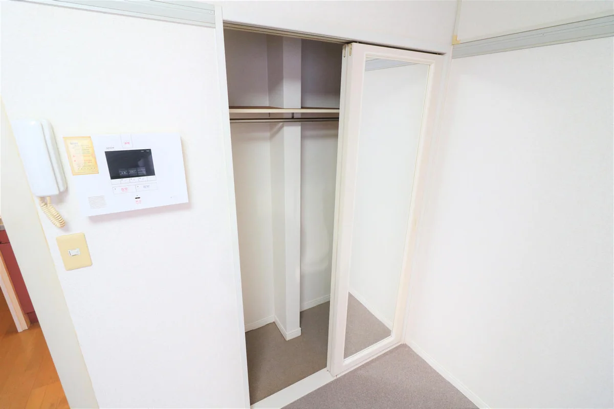 大切な衣類を収納出来るクローゼットを完備！