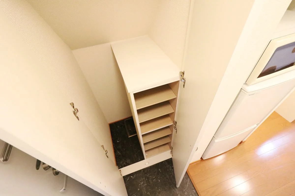 大型シューズボックス完備により女性でも収納安心※１Ｆのみ