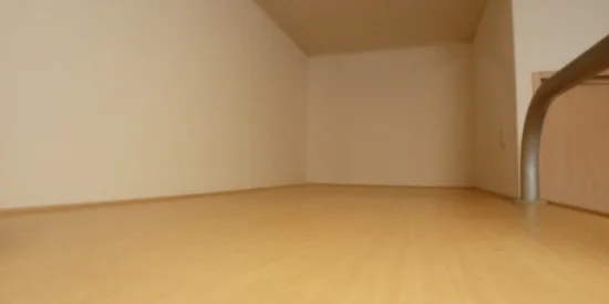 便利なロフト付き　収納スペースにもベッドにも！