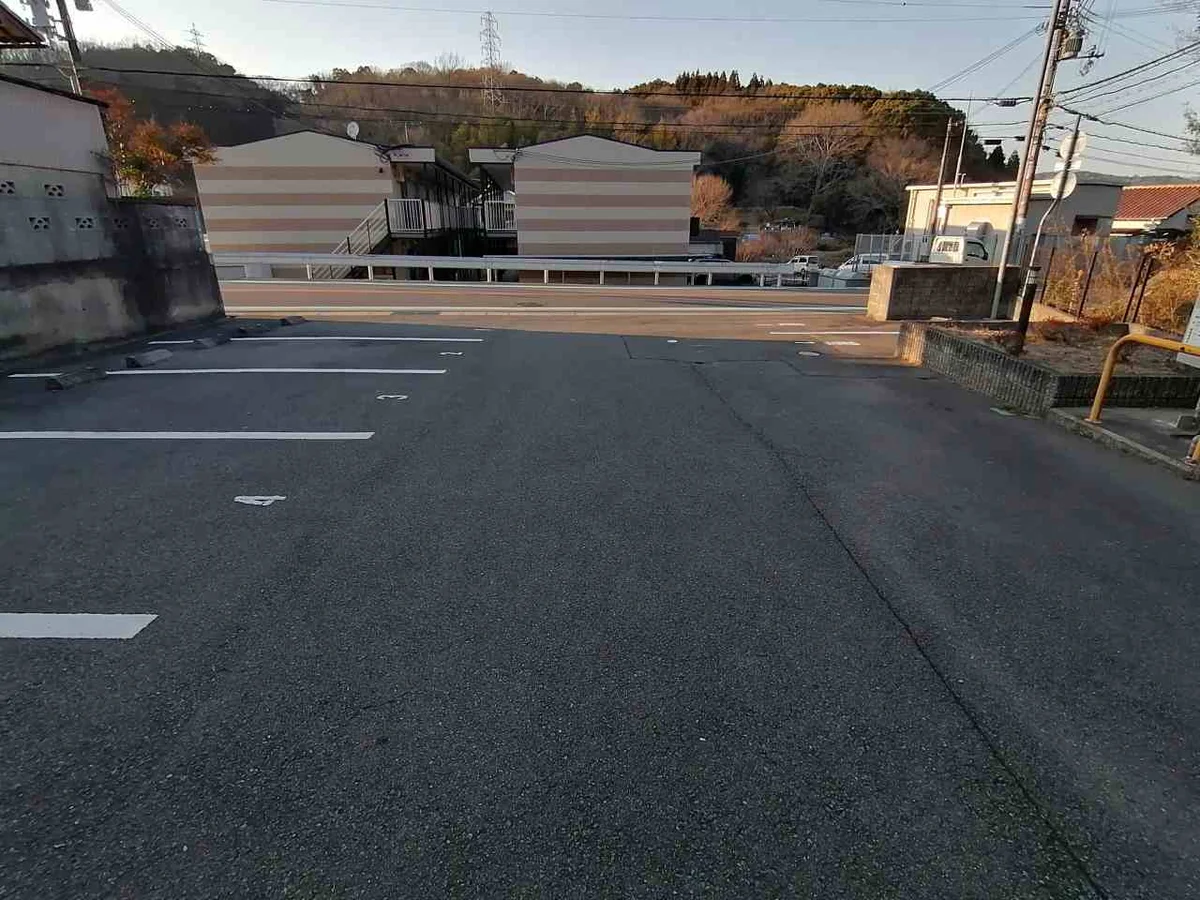 広々とした駐車場です。