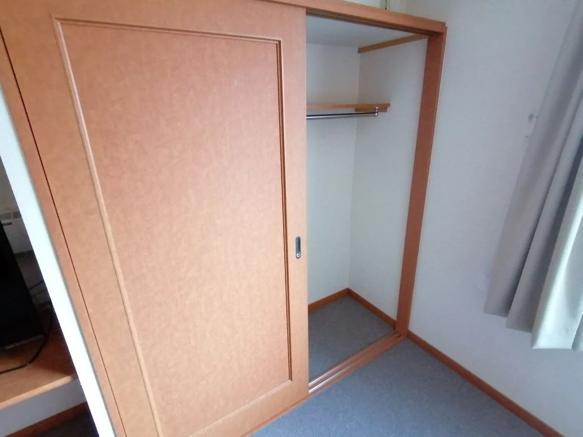たっぷり入るクローゼットです。