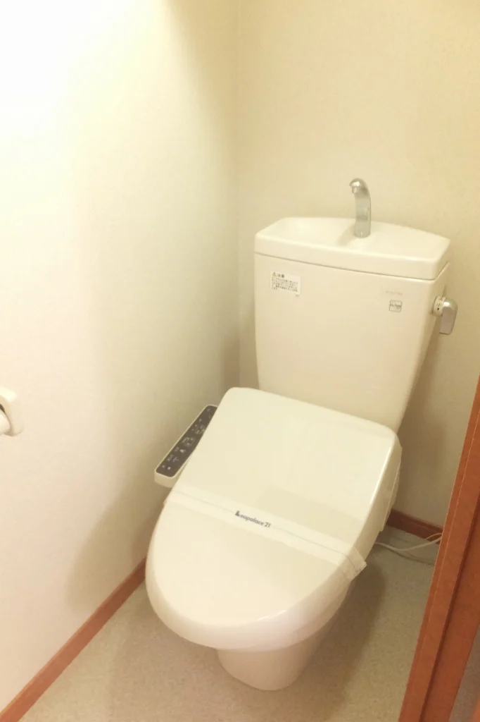 温水洗浄便座設置済み