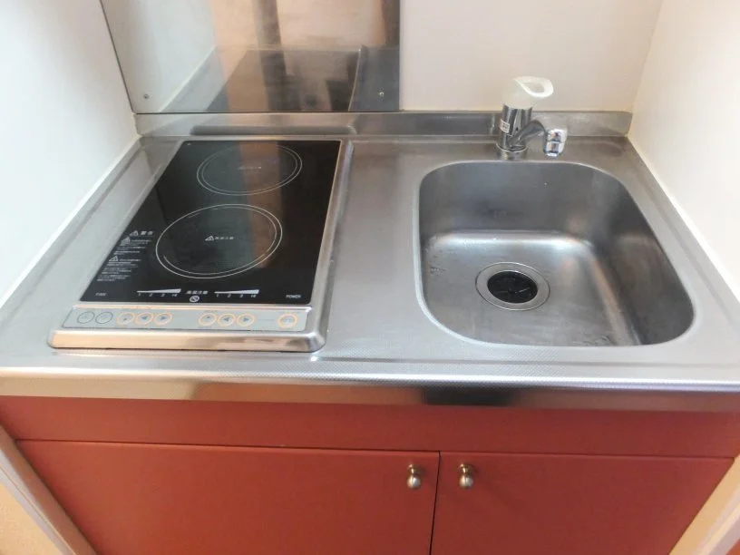 2口電気コンロ