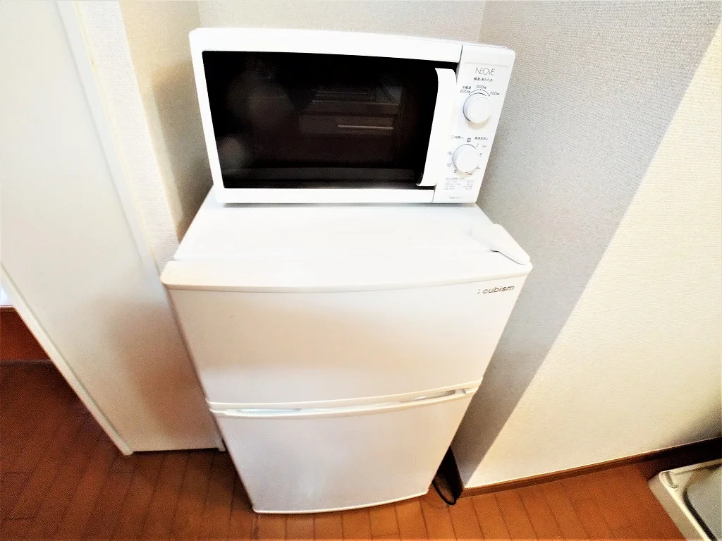 レンジと冷蔵庫