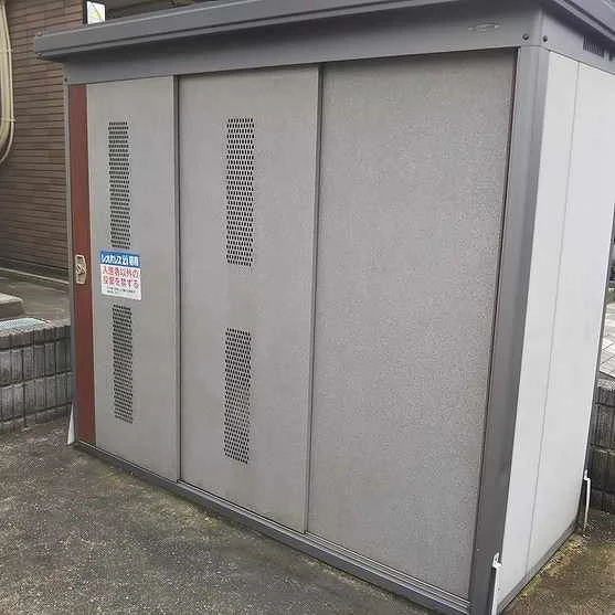 入居者様専用ゴミ庫です。