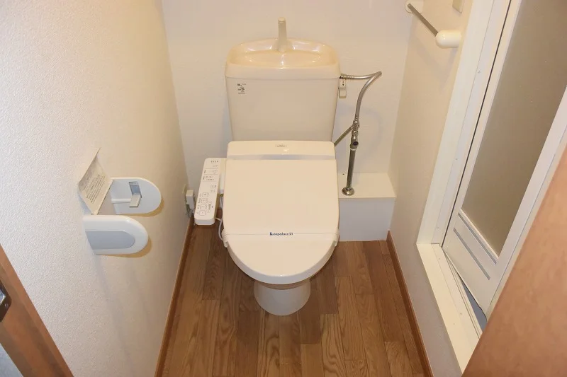 温水洗浄便座で快適!!