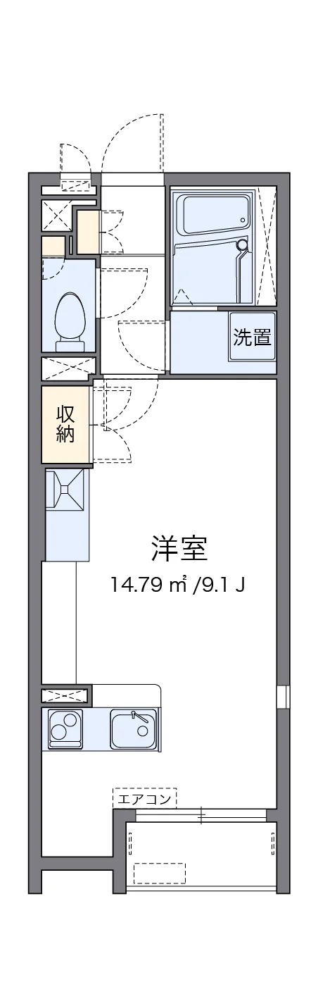 代表的な間取のため実際の間取とは異なる場合があります