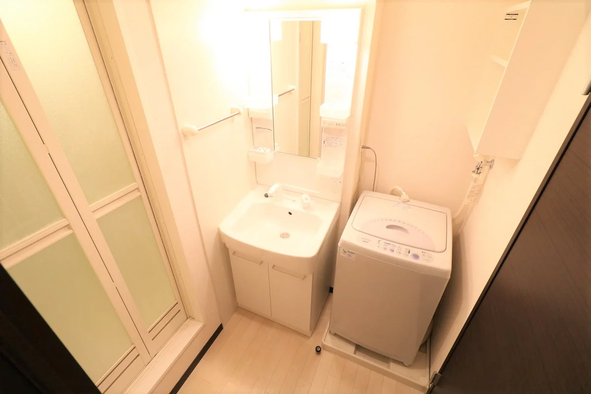 独立洗面台を完備しており女性の方にはおススメ！
