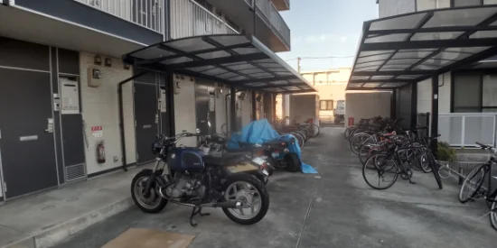 駐輪場あります